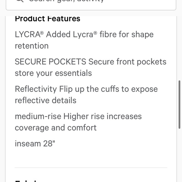 LULULEMON ON THE MOVE PANT WOMENS 12 Navy Blue Excellent Condition! - Picture 5 of 9